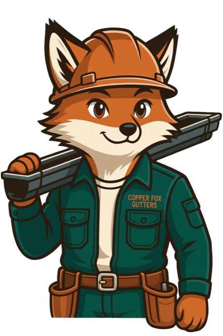 Fox Gutters mascot