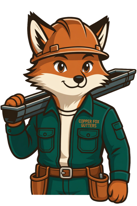 Fox Gutters mascot